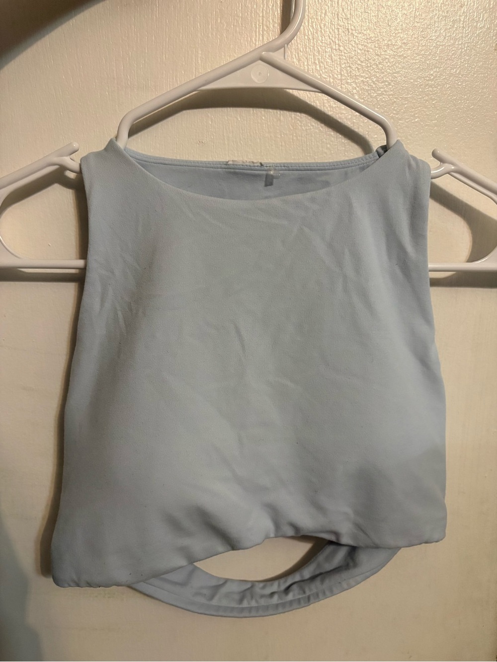 Oner Active Light Blue Cropped Tank Top